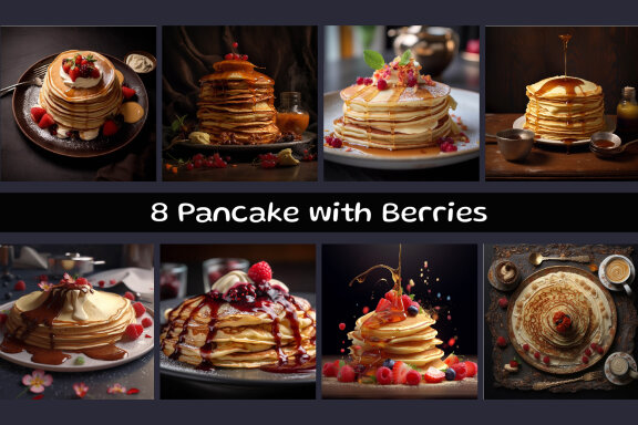 Pancake with Berries
