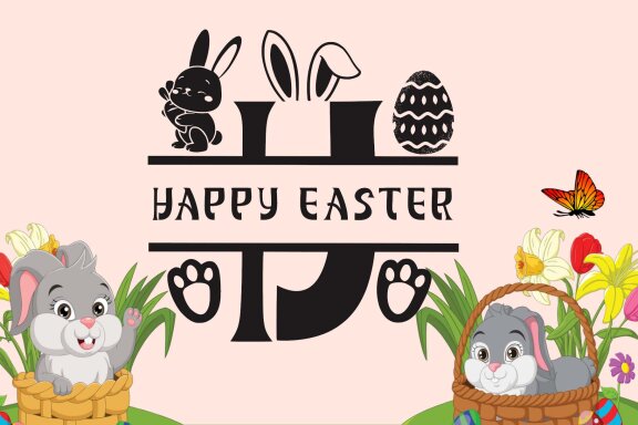 Perfect Easter Monogram