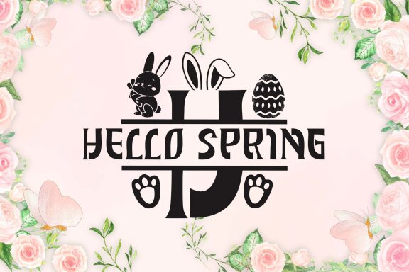 Perfect Easter Monogram