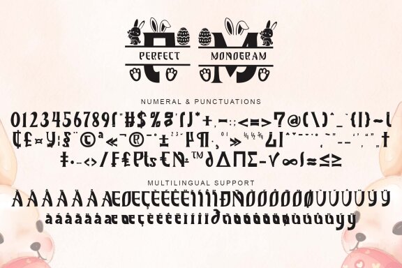 Perfect Easter Monogram