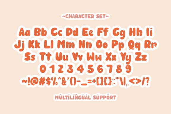 Winter Bubble - Retro Bubble Font