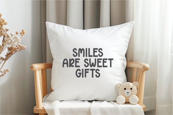 Sweet Smile - Cute Sans Serif Font