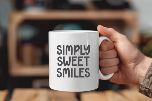 Sweet Smile - Cute Sans Serif Font