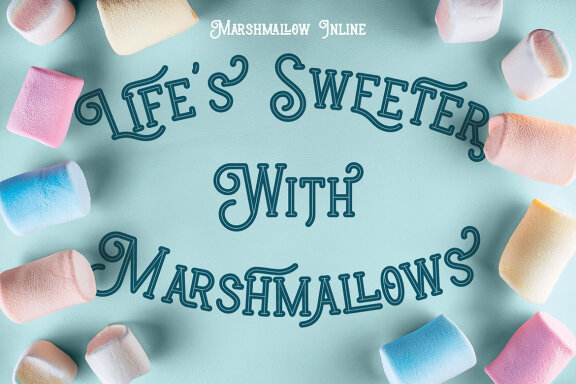 Marshmallow Retro Label Font