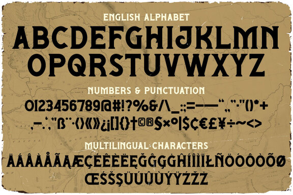 Heartland Vintage Layered Serif