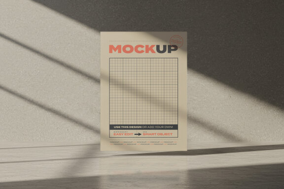 Paper Floating Mockups