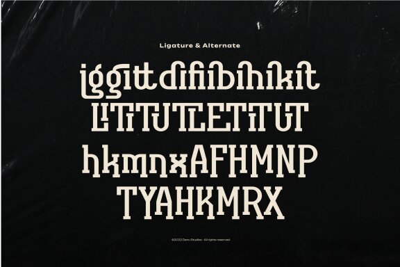 Original Regional | Display Font