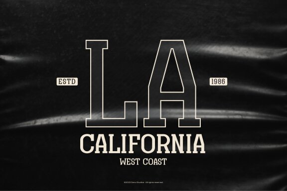 Original Regional | Display Font