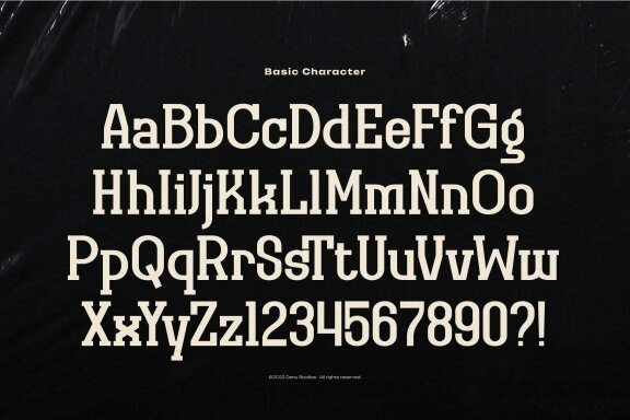 Original Regional | Display Font