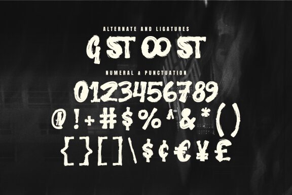 Lostin Grifes Brush Font