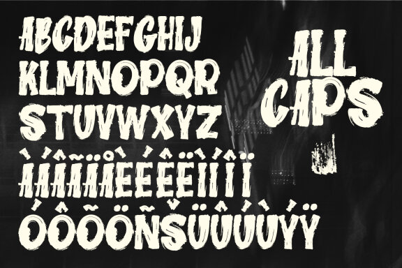 Lostin Grifes Brush Font