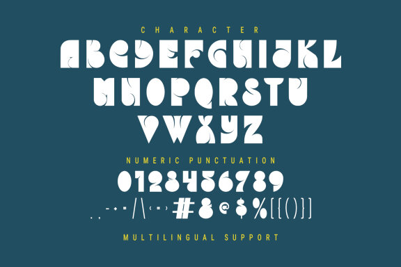 Apocent Experimental Display Font