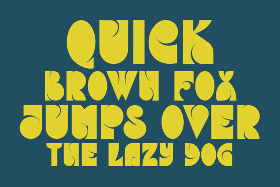 Apocent Experimental Display Font