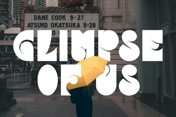 Apocent Experimental Display Font