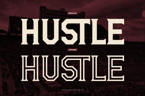 Latent Power | Sport Display Font