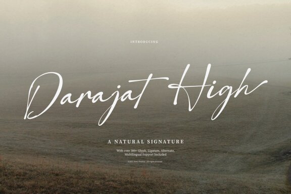 Darajat High | Natural Signature