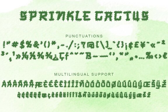 Sprinkle Cactus