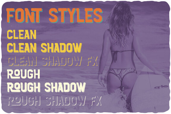 Santa Cruz Retro Label Font