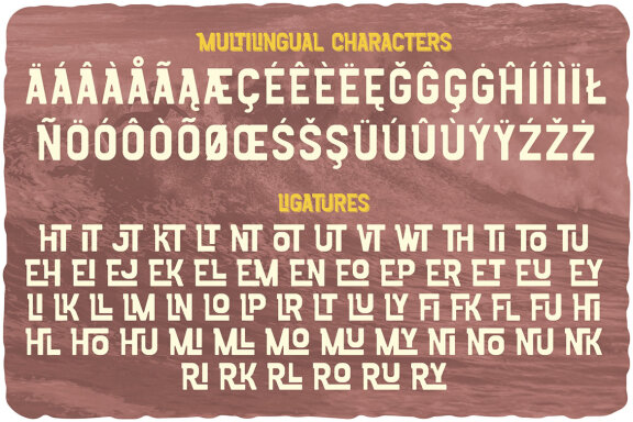 Santa Cruz Retro Label Font