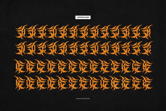 Grimore Morph | Death Metal Font