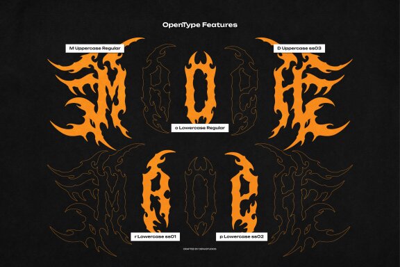 Grimore Morph | Death Metal Font
