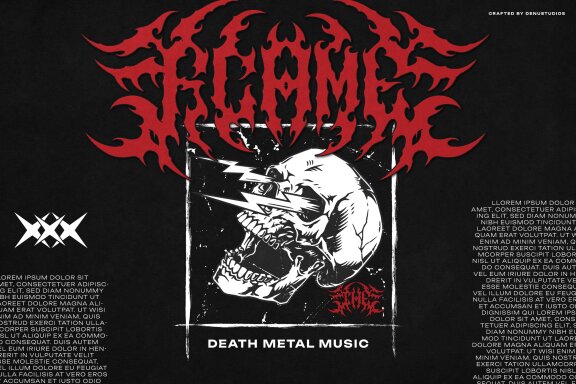 Grimore Morph | Death Metal Font