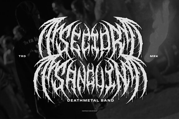 The Suicide | Death Metal Font