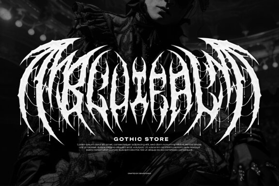 The Suicide | Death Metal Font
