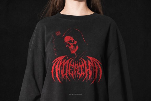 The Suicide | Death Metal Font