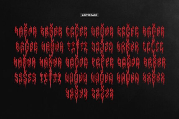 Mortvex | Death Metal Font