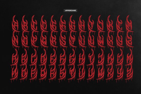 Mortvex | Death Metal Font