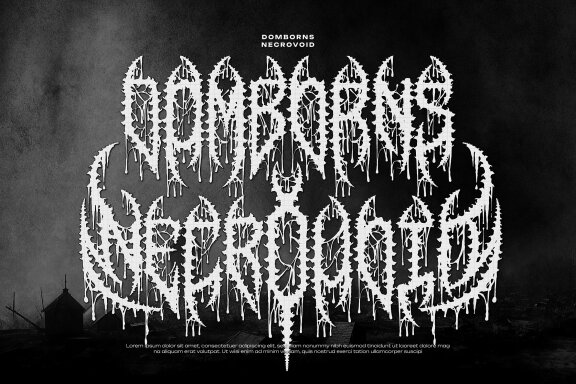 Mortvex | Death Metal Font
