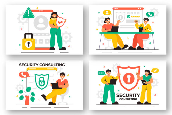 11 Security Consulting Illustration 