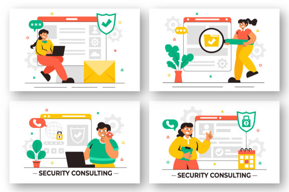 11 Security Consulting Illustration 