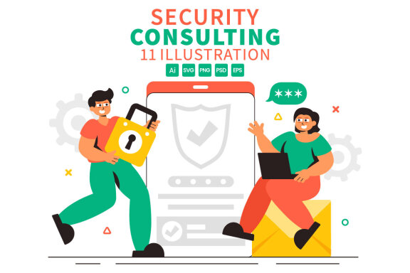 11 Security Consulting Illustration 