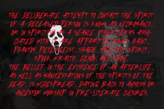Horeg Ejava Brush Horror Typeface