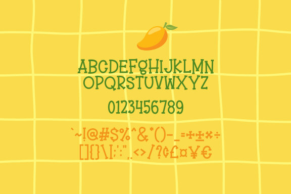Mango Nice Free Font