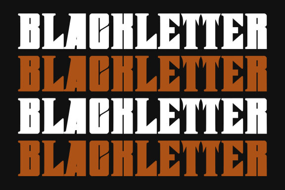Rukest Blackletter FREE Font