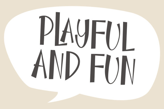 Rongkus Playful Kids Display Font