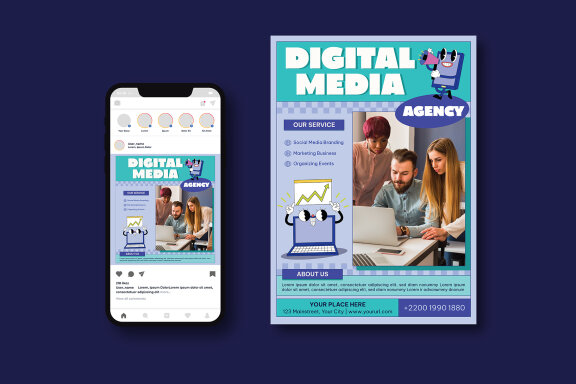 Digital Marketing Agency Flyer