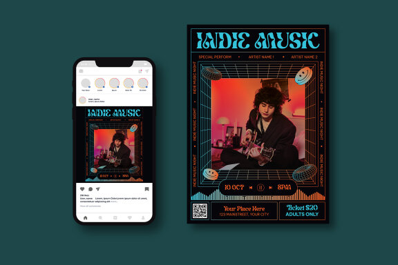 Indie Music Flyer