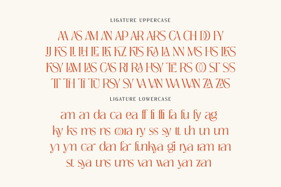 Rekyanda Luxury Serif
