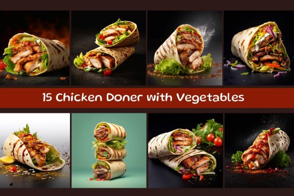 Chicken Doner with Vegetables
