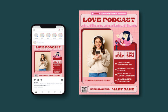 Love Podcast FREE Flyer