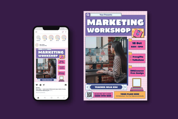 Marketing Workshop Flyer