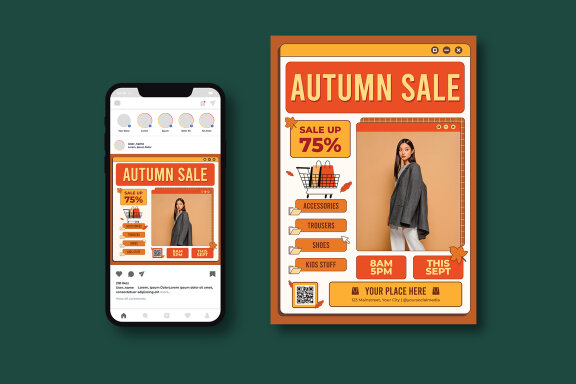 Autumn Sale Flyer