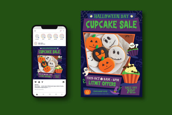 Cupcake Sale Flyer