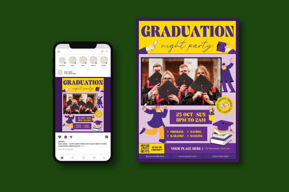 Graduation Party Flyer
