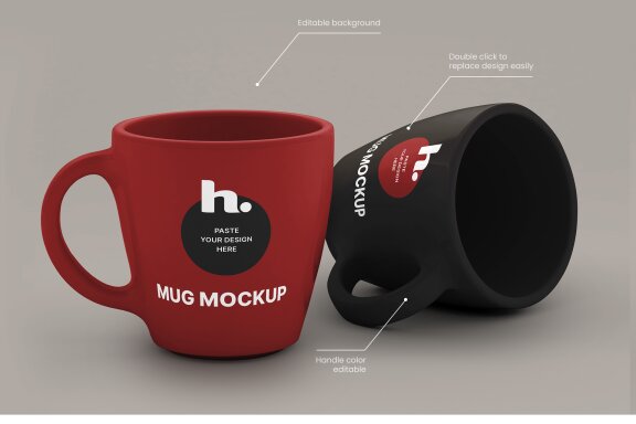 Two Mags Mockup vol005