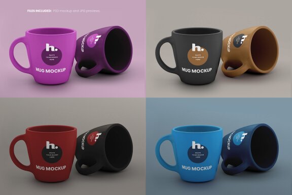 Two Mags Mockup vol005